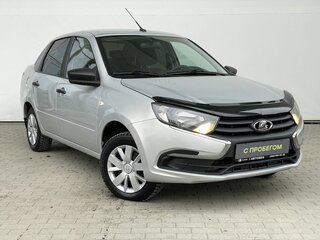 2019 Lada (ВАЗ) Granta I Рестайлинг, серебристый, 625000 рублей, вид 3