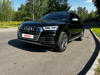 2020 Audi Q5 45 TFSI II (FY), чёрный, 4500000 рублей, вид 4