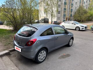 2008 Opel Corsa D, серебристый, 280000 рублей, вид 4