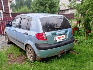 2007 Hyundai Getz I Рестайлинг, голубой, 220000 рублей, вид 3