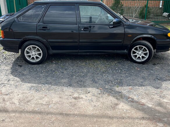 2009 Lada (ВАЗ) 2114, чёрный, 270000 рублей - вид 1