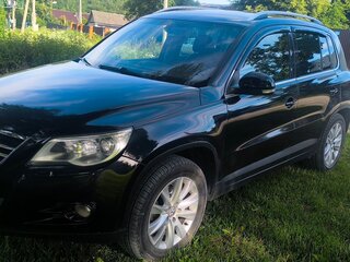 2008 Volkswagen Tiguan I, чёрный, 900000 рублей, вид 1