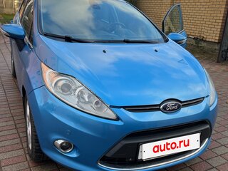 2011 Ford Fiesta Mk6, голубой, 1000099 рублей, вид 3