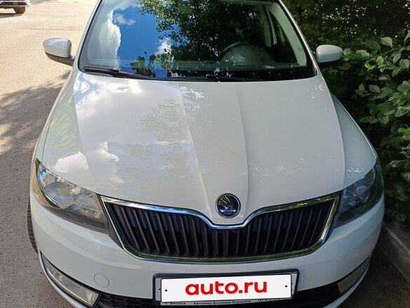 2016 Skoda Rapid I, белый, 1199000 рублей