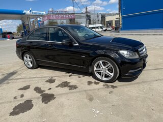 2011 Mercedes-Benz C-Класс 300 III (W204) Рестайлинг, чёрный, 1620000 рублей, вид 3