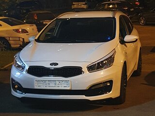 2016 Kia Ceed II Рестайлинг, белый, 1050000 рублей, вид 3