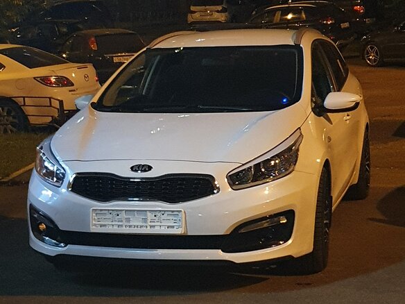 2016 Kia Ceed II Рестайлинг, белый, 1050000 рублей - вид 2