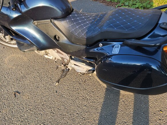 2000 Honda NT650V Deauville, синий, 280000 рублей - вид 5