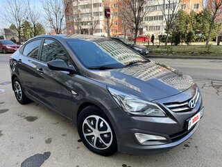 2015 Hyundai Solaris I Рестайлинг, серый, 857000 рублей, вид 5