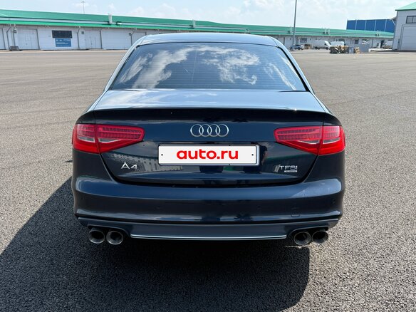 2012 Audi A4 IV (B8) Рестайлинг, чёрный, 1670000 рублей - вид 6
