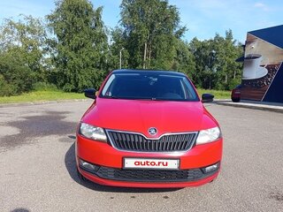 2017 Skoda Rapid I Рестайлинг, красный, 1269000 рублей, вид 2