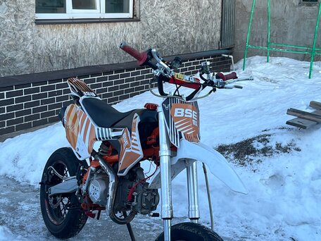 2019 BSE MX 125, оранжевый, 85000 рублей, вид 1