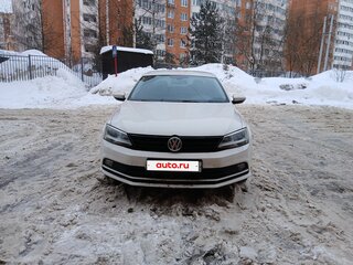 2015 Volkswagen Jetta VI Рестайлинг, белый, 1020000 рублей, вид 1