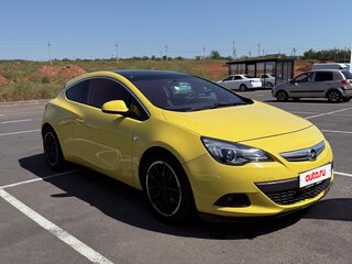 2013 Opel Astra GTC J Рестайлинг, жёлтый, 1000000 рублей, вид 3
