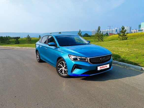 2023 Geely Emgrand II, синий, 1400000 рублей