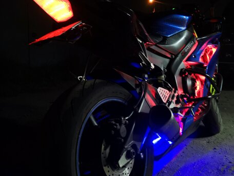 2008 Yamaha YZF-R6, синий, 650000 рублей, вид 4