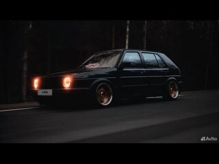 1990 Volkswagen Golf KAT II, синий, 400000 рублей, вид 4