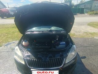 2010 Skoda Fabia II Рестайлинг, чёрный, 530000 рублей, вид 2