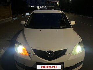 2008 Mazda 3 I (BK) Рестайлинг, белый, 500000 рублей, вид 2