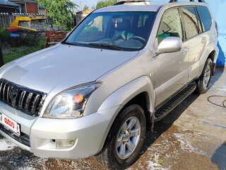 2006 Toyota Land Cruiser Prado 4-speed 120 Series, серебристый, 1600000 рублей, вид 2
