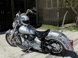 2006 Yamaha XVS1100, серебристый, 590000 рублей, вид 3