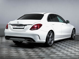 2016 Mercedes-Benz C-Класс 180 IV (W205), белый, 2400000 рублей, вид 5