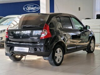 2013 Renault Sandero I, чёрный, 555000 рублей, вид 4