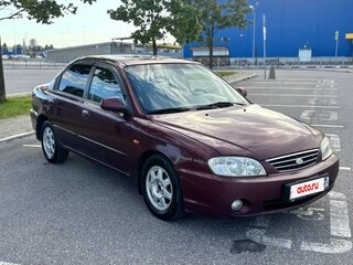 2007 Kia Spectra I Рестайлинг 2, красный, 145000 рублей, вид 2