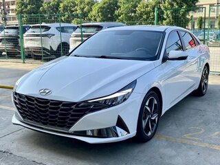 2022 Hyundai Elantra VII (CN7), белый, 1400000 рублей, вид 1
