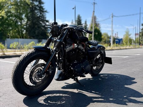 2010 Harley-Davidson Forty-Eight, чёрный, 870000 рублей, вид 1