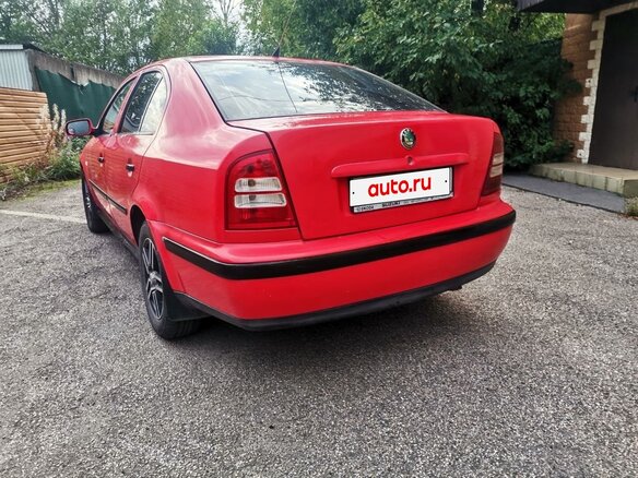 1997 Skoda Octavia I (A4), красный, 230000 рублей - вид 6