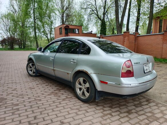 2002 Volkswagen Passat B5 Рестайлинг, серебристый, 267000 рублей - вид 5