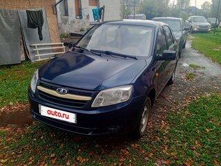 2012 Lada (ВАЗ) Granta I, синий, 240000 рублей, вид 1