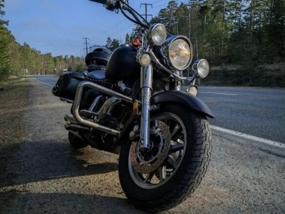 2004 Yamaha XV 1700 Road Star, чёрный, 620000 рублей - вид 16