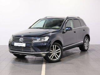 2015 Volkswagen Touareg II Рестайлинг, синий, 2399000 рублей, вид 2
