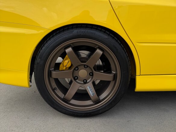2006 Mitsubishi Lancer Evolution IX, жёлтый - вид 11