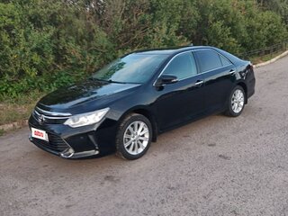 2014 Toyota Camry VII (XV50), чёрный, 1950000 рублей, вид 1