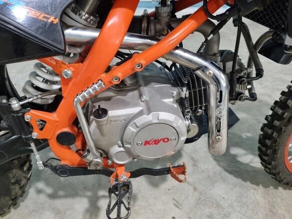 2024 Kayo Evolution YX140EM, оранжевый, 60000 рублей - вид 8