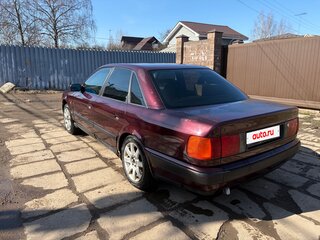 1991 Audi 100 IV (C4), красный, 290000 рублей, вид 4
