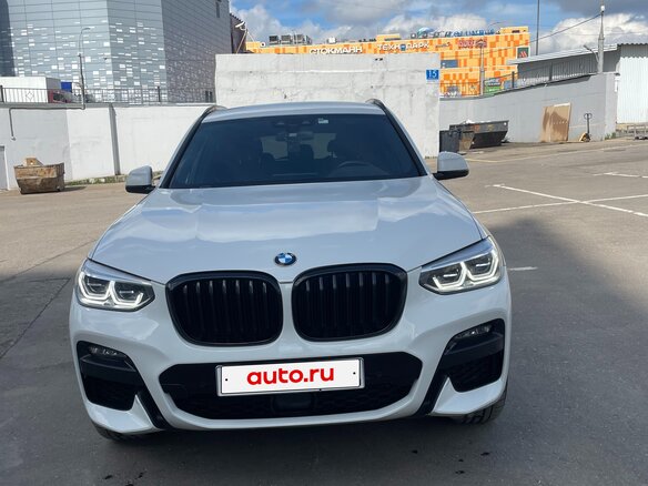 2021 BMW X3 30d xDrive III (G01), белый - вид 1
