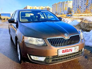 2013 Skoda Octavia III (A7), коричневый, 1150000 рублей, вид 2