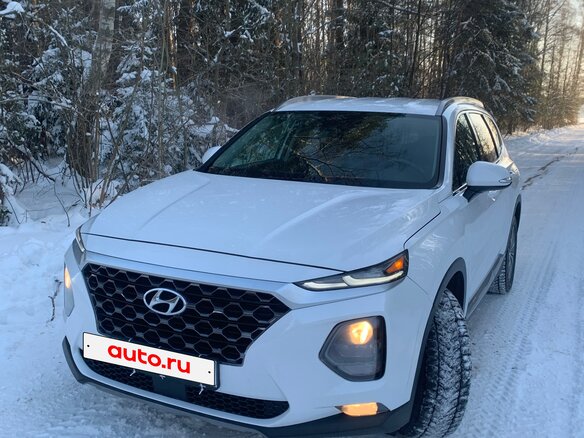 2019 Hyundai Santa Fe IV, белый, 2220000 рублей - вид 15