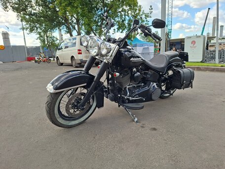 2015 Harley-Davidson Softail Slim, чёрный, 1400000 рублей, вид 4