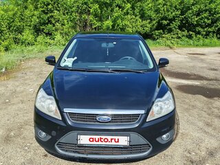 2009 Ford Focus II Рестайлинг, чёрный, 690000 рублей, вид 2