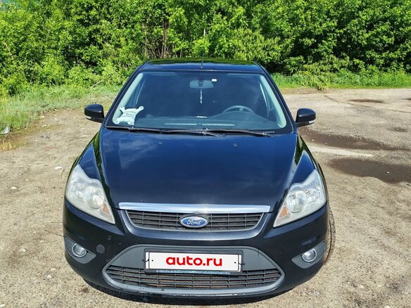 2009 Ford Focus II Рестайлинг, чёрный, 690000 рублей - вид 1