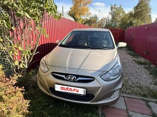 2012 Hyundai Solaris I, бежевый, 1000000 рублей, вид 1
