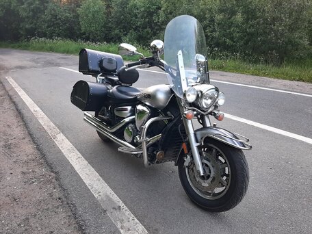 2006 Yamaha XVS1300, серебристый, 615000 рублей, вид 2