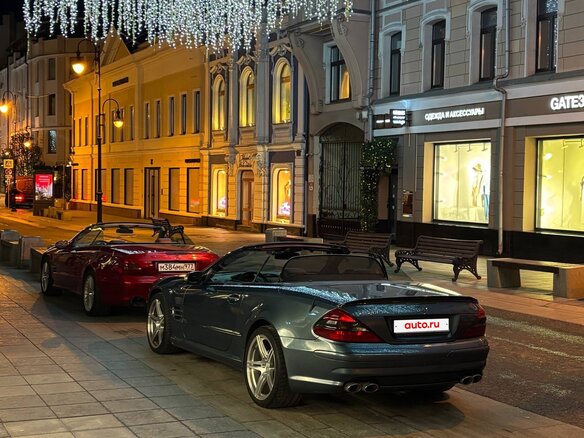 2003 Mercedes-Benz SL-Класс 500 5-speed V (R230), серый - вид 7