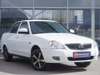 2018 Lada (ВАЗ) Priora I Рестайлинг, белый, 500000 рублей, вид 4