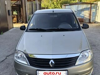 2012 Renault Logan I Рестайлинг, бежевый, 650000 рублей, вид 1
